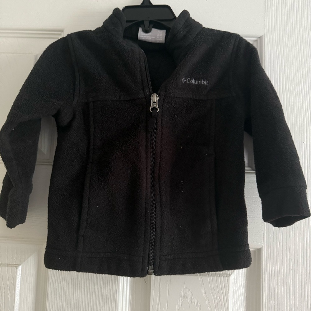 Columbia Kids Black Fleece Jacket